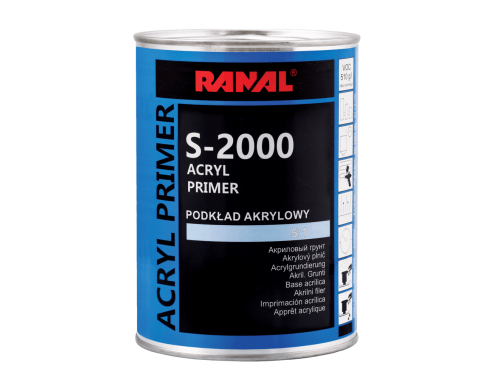 Ranal S-2000 Acryl Filler 5:1 Gray 1l