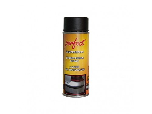 Аерозольна бамперна фарба Perfect чорна 0,4l